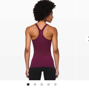 lululemon athletica Burgundy Tank Top